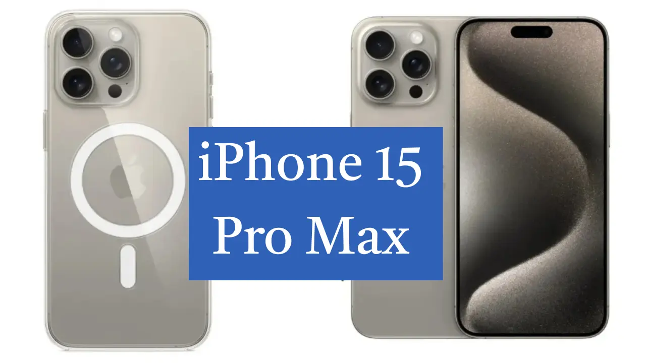 iPhone 15 Pro Max: 6.7-inch Super Retina XDR display with 5x